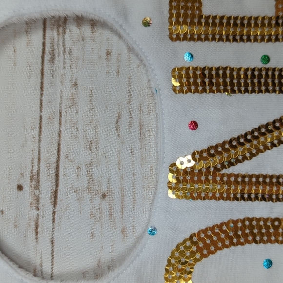 Mudpie ONE First Birthday Bib - Picture 4 of 5